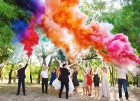Цветной дым для свадьбы в Пензе
